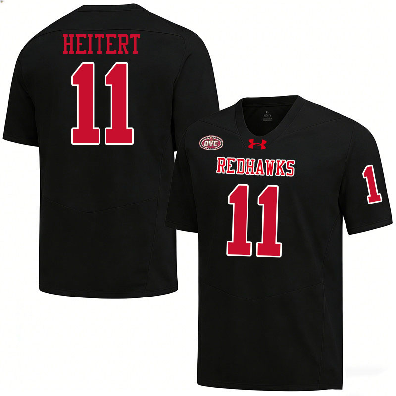 Southeast Missouri State Redhawks #11 Patrick Heitert College Football Jerseys,Uniforms-Black